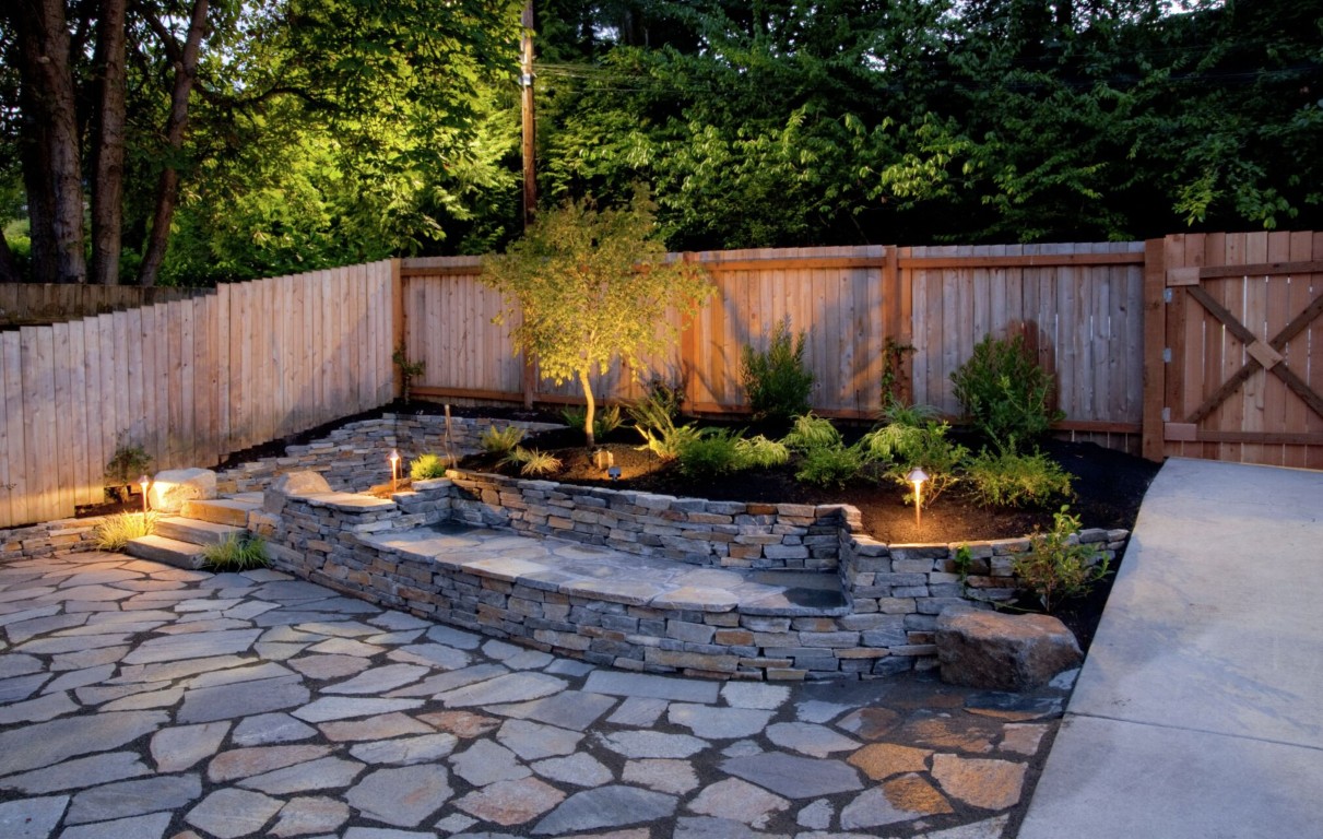 Commercial landscaping services in Town 'n' Country, FL with professional hardscaping